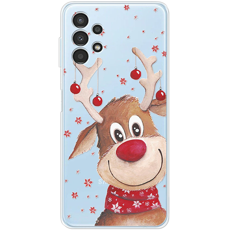 Прозрачный чехол BoxFace Samsung Galaxy A13 4G (A135) Winter Deer