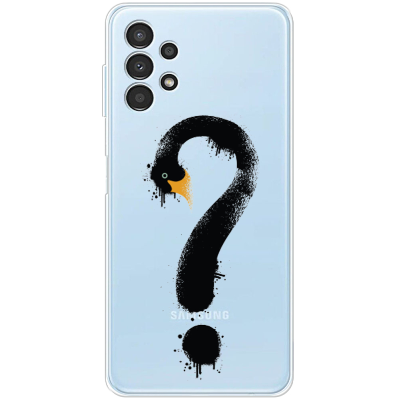 Прозрачный чехол BoxFace Samsung Galaxy A13 4G (A135) Swan question