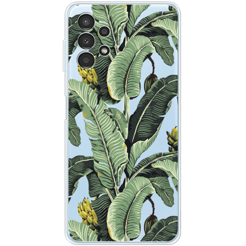 Прозрачный чехол BoxFace Samsung Galaxy A13 4G (A135) Banana Leaves