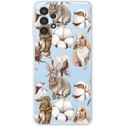 Прозрачный чехол BoxFace Samsung Galaxy A13 4G (A135) Cotton and Rabbits