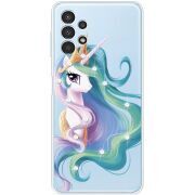 Чехол со стразами Samsung Galaxy A13 4G (A135) Unicorn Queen