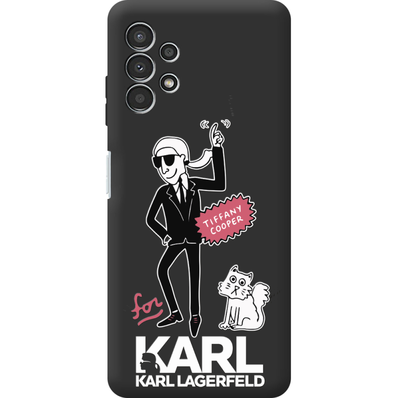 Черный чехол BoxFace Samsung Galaxy A13 4G (A135) For Karl