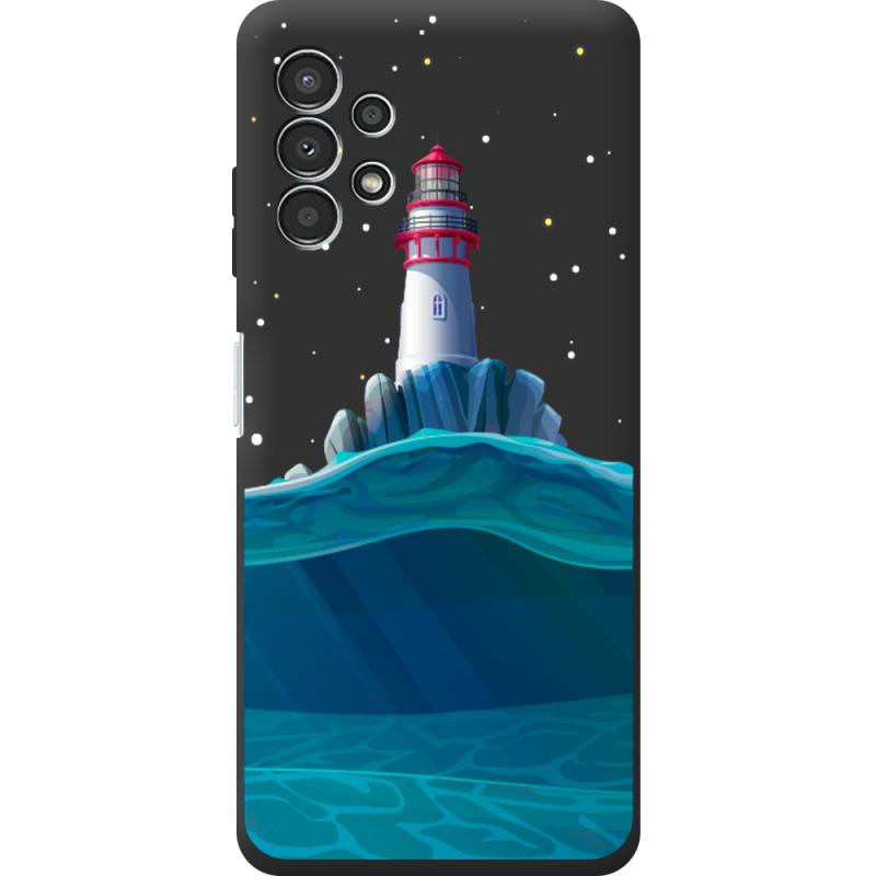 Черный чехол BoxFace Samsung Galaxy A13 4G (A135) Lighthouse