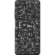 Черный чехол BoxFace Samsung Galaxy A13 4G (A135) E=mc2