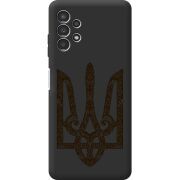 Черный чехол BoxFace Samsung Galaxy A13 4G (A135) Ukrainian Trident