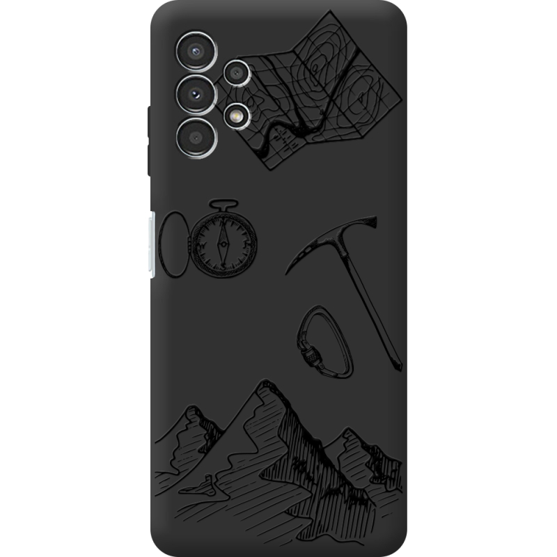 Черный чехол BoxFace Samsung Galaxy A13 4G (A135) Mountains