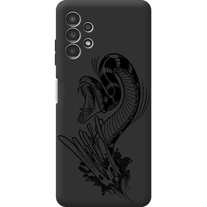Черный чехол BoxFace Samsung Galaxy A13 4G (A135) Snake