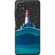Черный чехол BoxFace Samsung Galaxy A22 5G (A226) Lighthouse