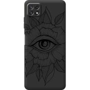 Черный чехол BoxFace Samsung Galaxy A22 5G (A226) Eye