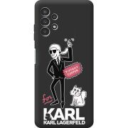 Черный чехол BoxFace Samsung Galaxy A32 5G (A326) For Karl