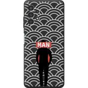 Черный чехол BoxFace Samsung Galaxy A32 5G (A326) Man Pattern