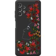 Черный чехол BoxFace Samsung Galaxy A32 5G (A326) 3D Ukrainian Muse