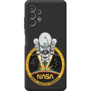 Черный чехол BoxFace Samsung Galaxy A32 5G (A326) NASA Spaceship