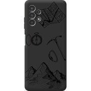 Черный чехол BoxFace Samsung Galaxy A32 5G (A326) Mountains