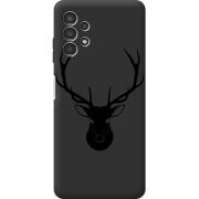 Черный чехол BoxFace Samsung Galaxy A32 5G (A326) Deer