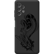 Черный чехол BoxFace Samsung Galaxy A32 5G (A326) Snake