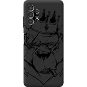 Черный чехол BoxFace Samsung Galaxy A32 5G (A326) Bear King