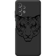 Черный чехол BoxFace Samsung Galaxy A32 5G (A326) Tiger