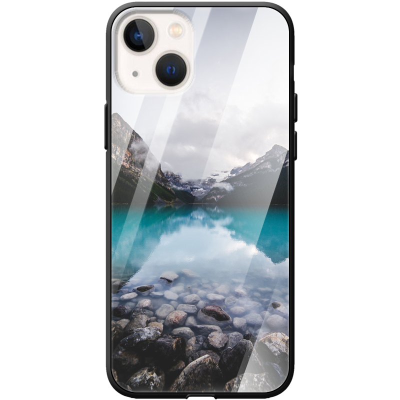 Защитный чехол BoxFace Glossy Panel Apple iPhone 13 Blue Lake