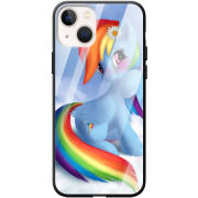 Защитный чехол BoxFace Glossy Panel Apple iPhone 13 My Little Pony Rainbow Dash