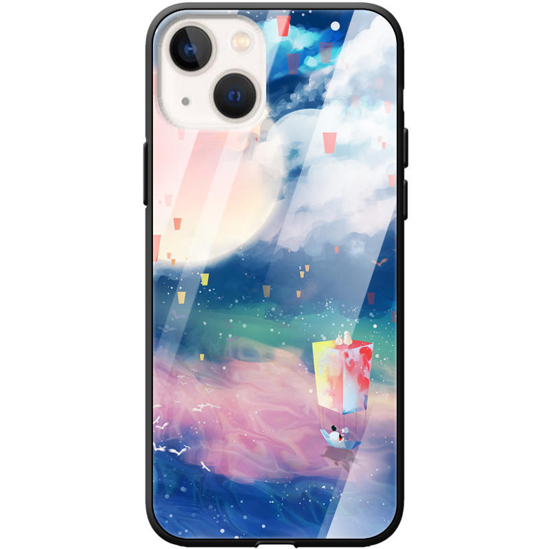 Защитный чехол BoxFace Glossy Panel Apple iPhone 13 Dreamy Clouds