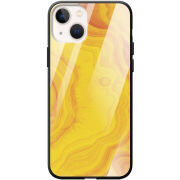 Защитный чехол BoxFace Glossy Panel Apple iPhone 13 Yellow Marble