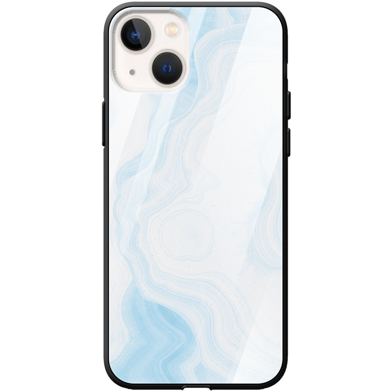 Защитный чехол BoxFace Glossy Panel Apple iPhone 13 Light Marble