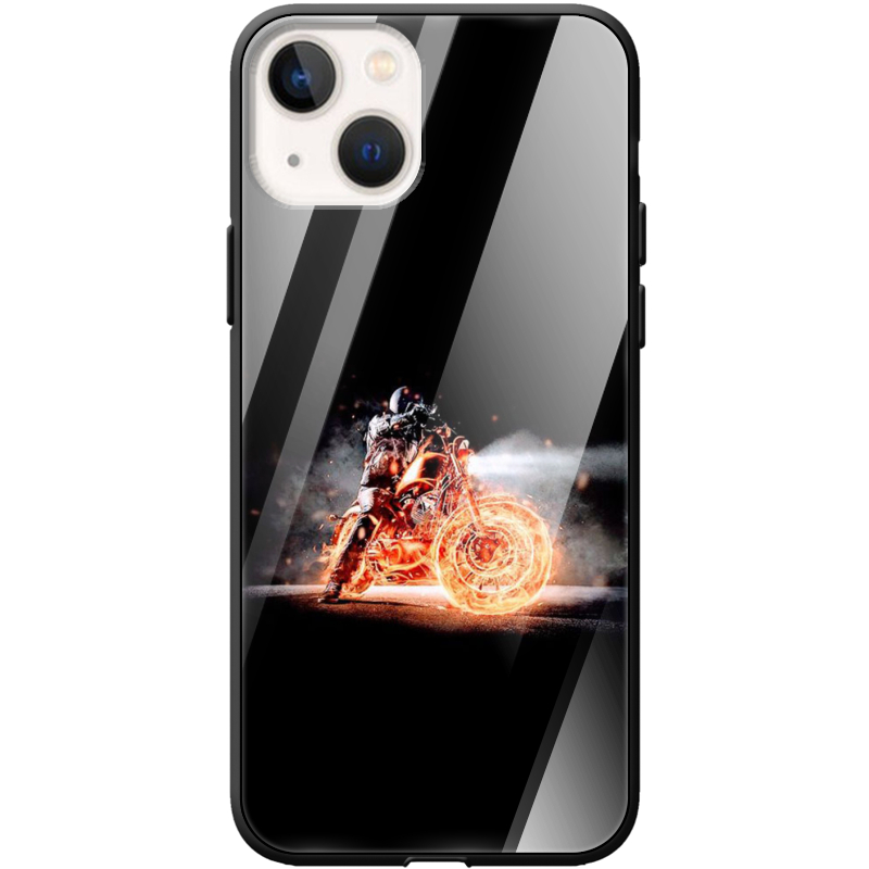 Защитный чехол BoxFace Glossy Panel Apple iPhone 13 Biker