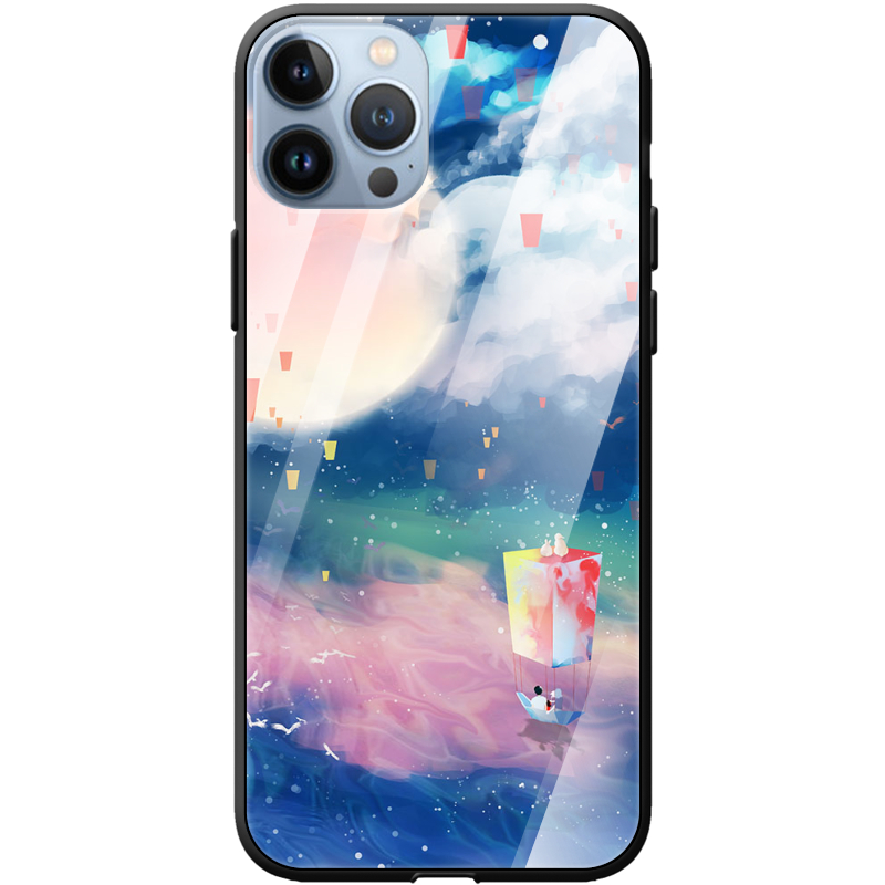 Защитный чехол BoxFace Glossy Panel Apple iPhone 13 Pro Dreamy Clouds