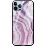 Защитный чехол BoxFace Glossy Panel Apple iPhone 13 Pro Purple Marble