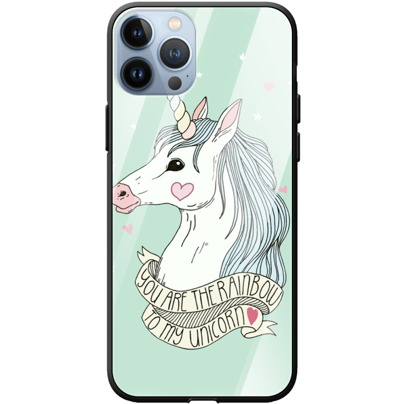 Защитный чехол BoxFace Glossy Panel Apple iPhone 13 Pro My Unicorn