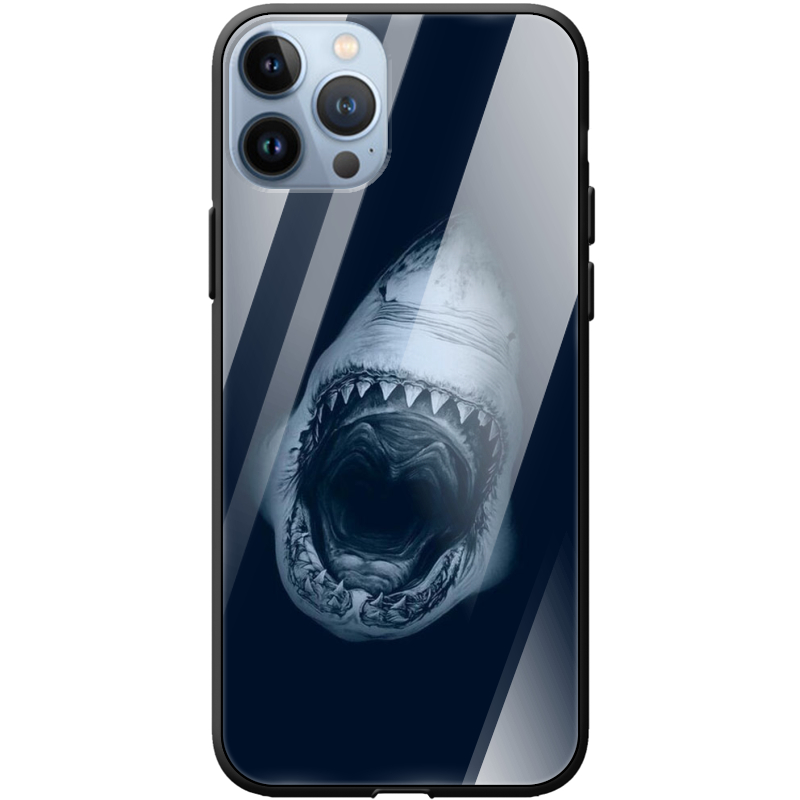 Защитный чехол BoxFace Glossy Panel Apple iPhone 13 Pro Shark