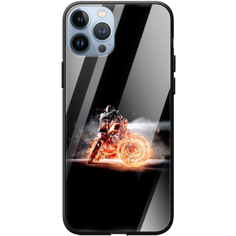 Защитный чехол BoxFace Glossy Panel Apple iPhone 13 Pro Biker