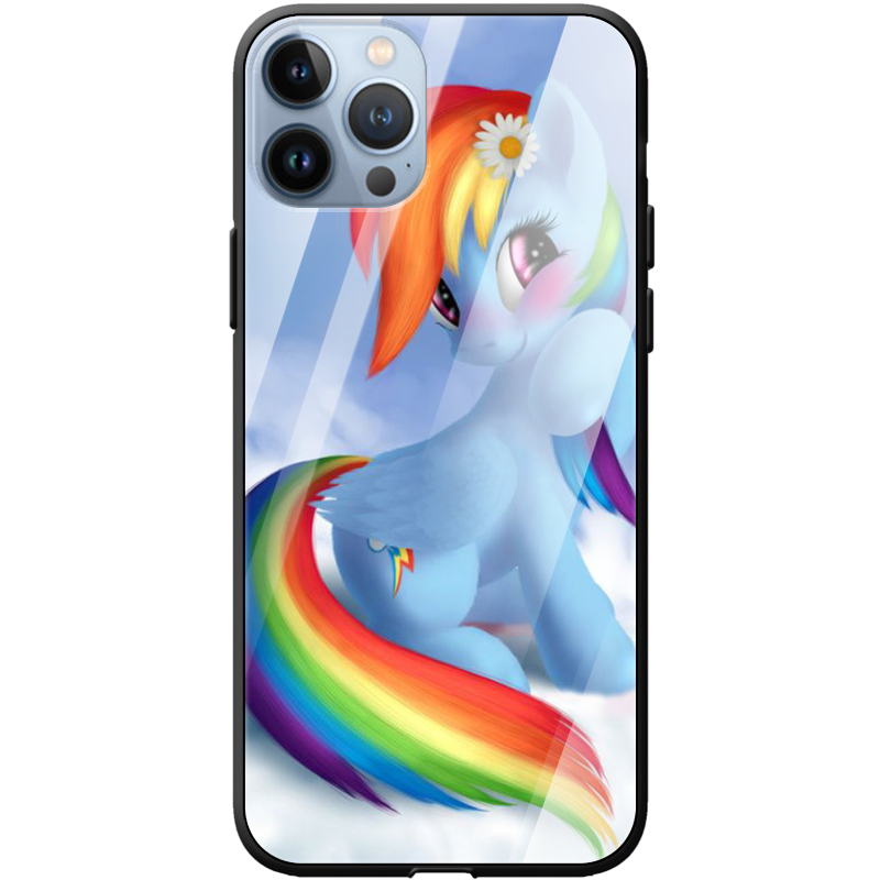 Защитный чехол BoxFace Glossy Panel Apple iPhone 13 Pro Max My Little Pony Rainbow Dash