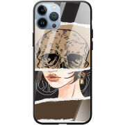 Защитный чехол BoxFace Glossy Panel Apple iPhone 13 Pro Max Skull-Girl