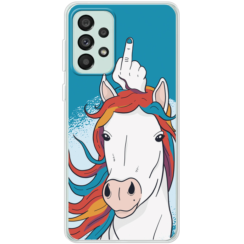 Чехол BoxFace Samsung Galaxy A73 (A736)  Fuck Unicorn