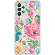 Чехол BoxFace Samsung Galaxy A73 (A736)  Birds in Flowers