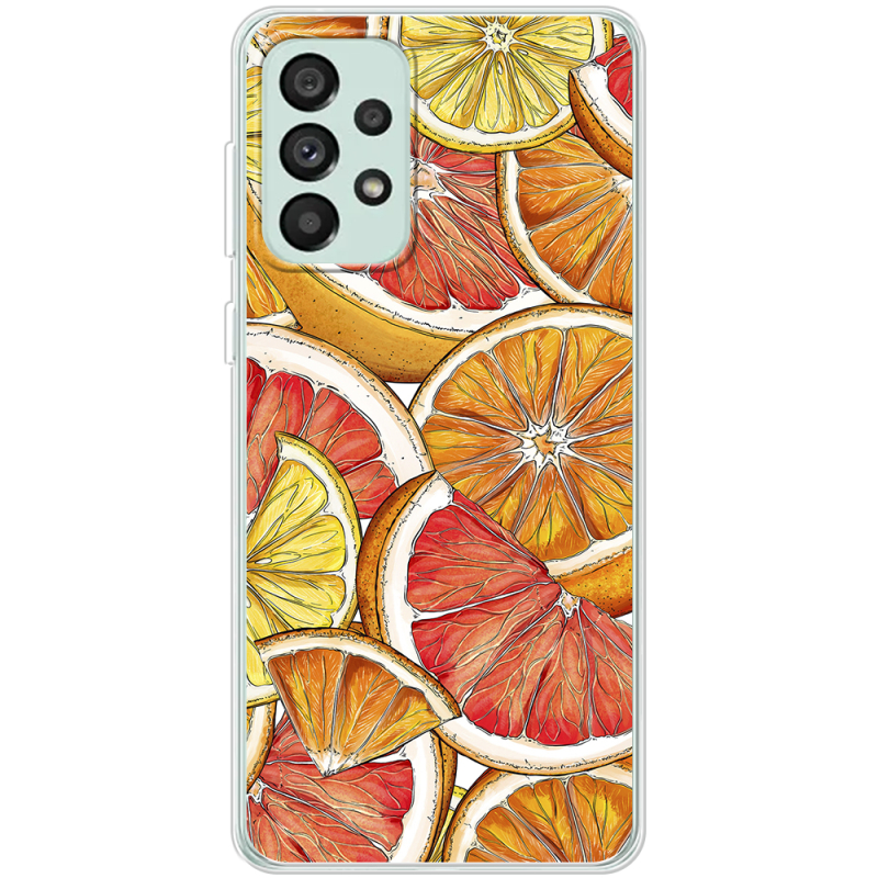 Чехол BoxFace Samsung Galaxy A73 (A736)  Citrus Pattern