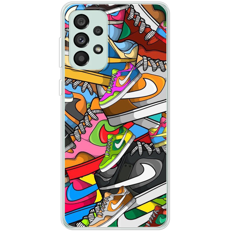 Чехол BoxFace Samsung Galaxy A73 (A736)  Sneakers