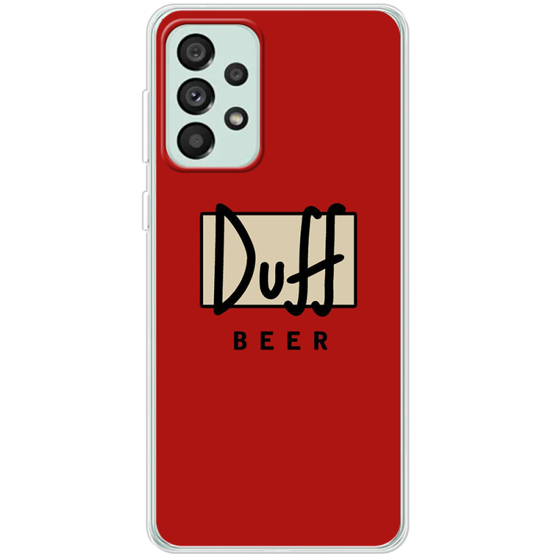 Чехол BoxFace Samsung Galaxy A73 (A736)  Duff beer