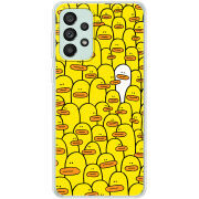 Чехол BoxFace Samsung Galaxy A73 (A736)  Yellow Ducklings