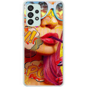 Чехол BoxFace Samsung Galaxy A73 (A736)  Yellow Girl Pop Art