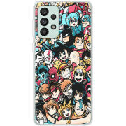 Чехол BoxFace Samsung Galaxy A73 (A736)  Anime Stickers