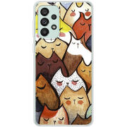 Чехол BoxFace Samsung Galaxy A73 (A736)  Sleepy Cats