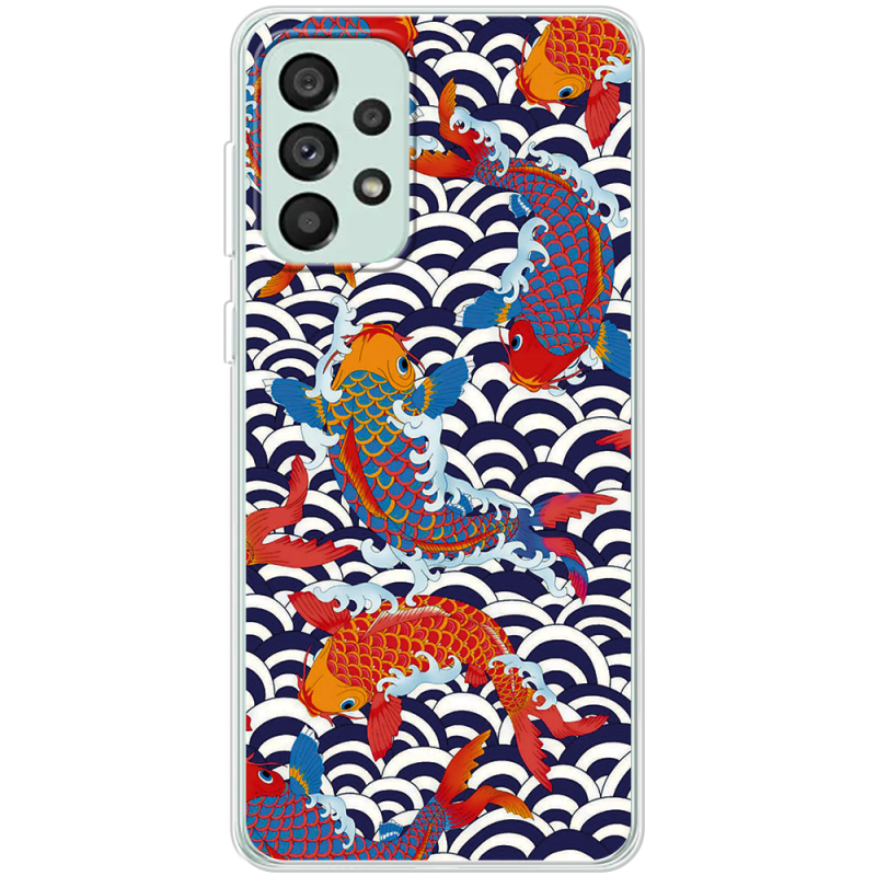 Чехол BoxFace Samsung Galaxy A73 (A736)  Koi Fish