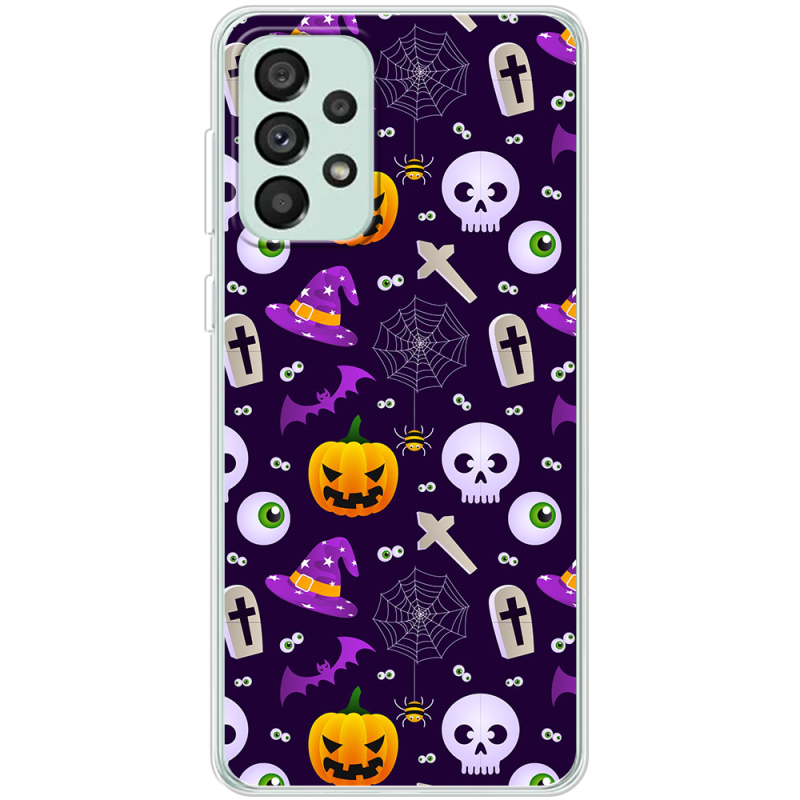 Чехол BoxFace Samsung Galaxy A73 (A736)  Halloween Purple Mood