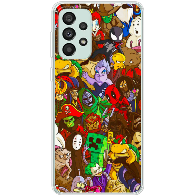 Чехол BoxFace Samsung Galaxy A73 (A736)  Злодеи