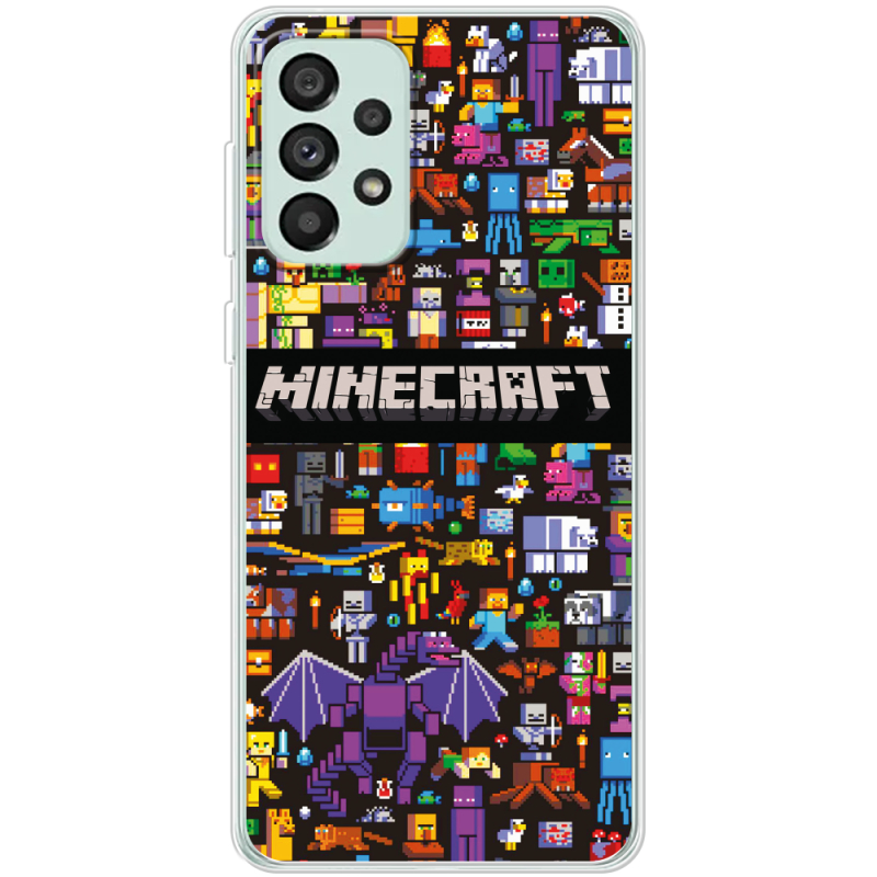 Чехол BoxFace Samsung Galaxy A73 (A736)  Minecraft Mobbery