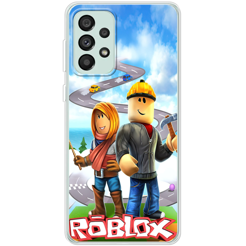 Чехол BoxFace Samsung Galaxy A73 (A736)  Roblox Білдерман