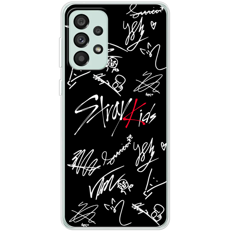 Чехол BoxFace Samsung Galaxy A73 (A736)  Stray Kids автограф